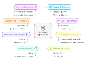 Os Principais Tipos de EPIs e Suas Funções no Local de Trabalho