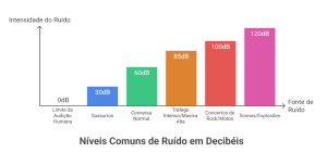 Níveis de Ruído e Seus Impactos: Do Incômodo à Perda Auditiva Permanente